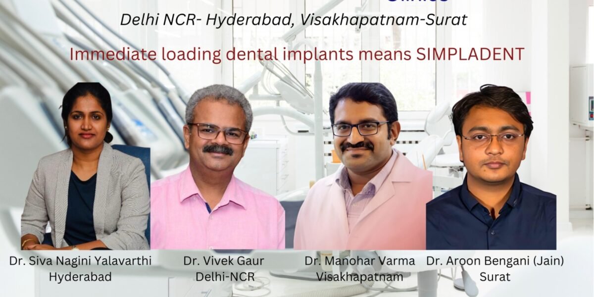 Full Mouth Restoration | Immediate Loading Technique | Dental Implantology | Simpladent Clinics | Transformative Results