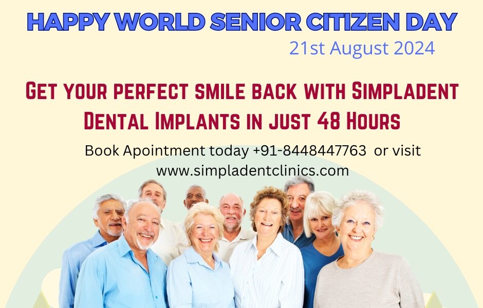 Immediate Loading Dental Implants for Senior Citizens